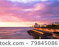 Okinawa sunset coast 79845086