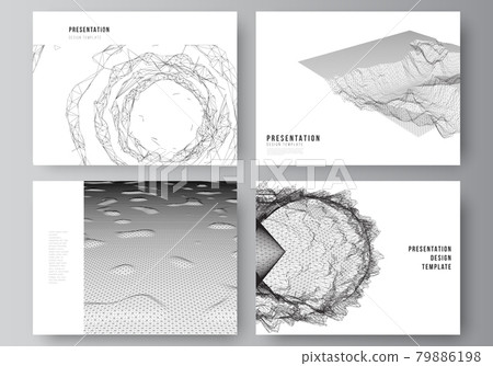 Vector layout of presentation slides design business templates, template for brochure, cover, business report. Abstract 3d digital backgrounds for futuristic minimal technology concept design. Vector layout of presentation slides design business templates, template for brochure, cover, business report. Abstract 3d digital backgrounds for futuristic minimal technology concept design. 79886198