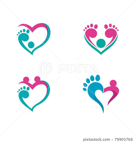 foot care Logo Template vector icon illustration 79903768