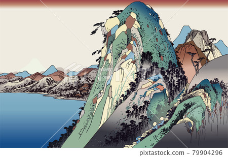 東海道·箱根湖五十三站地圖 東海道·箱根湖五十三站地圖 79904296