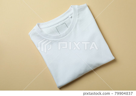 Blank sweatshirt on beige background, space for text Blank sweatshirt on beige background, space for text 79904837