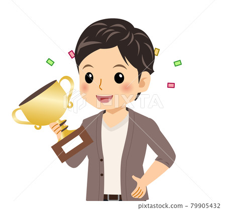 一件羊毛衫的年輕人 79905432