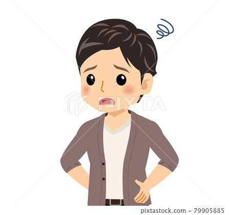 Young man in a cardigan 79905885