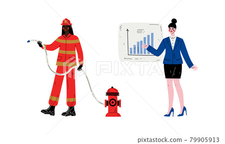 Woman Engaged in Different Profession as Gender or Sexual Equality Vector Set Woman Engaged in Different Profession as Gender or Sexual Equality Vector Set 79905913