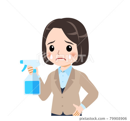 Woman in beige suit Woman in beige suit 79908906