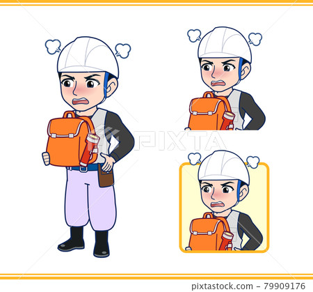 A person working at a construction site A person working at a construction site 79909176