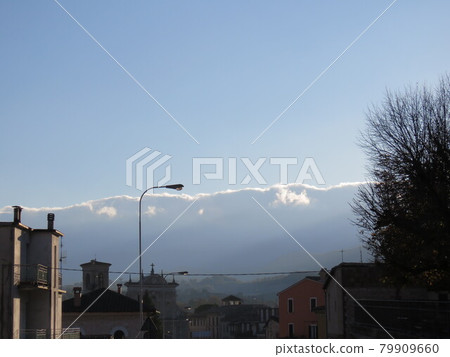Cloudy landscape Cloudy landscape 79909660