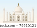 Illustration of Taj Mahal 79910121