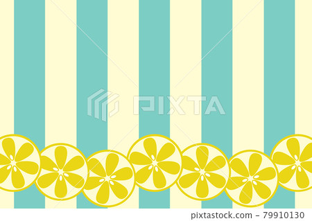 檸檬背景矩形淺藍色條紋 79910130