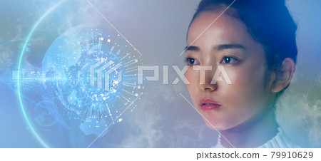 networking, future, female 79910629