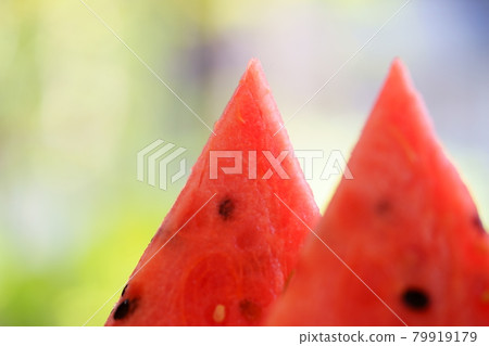 Cut watermelon on the porch 4 79919179