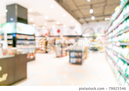 abstract blur supermarket for background abstract blur supermarket for background 79925546
