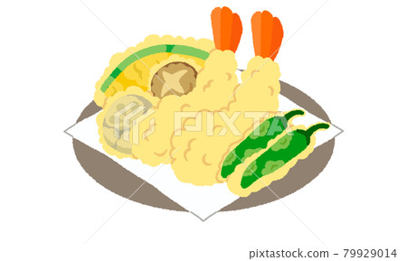 Illustration of tempura 79929014