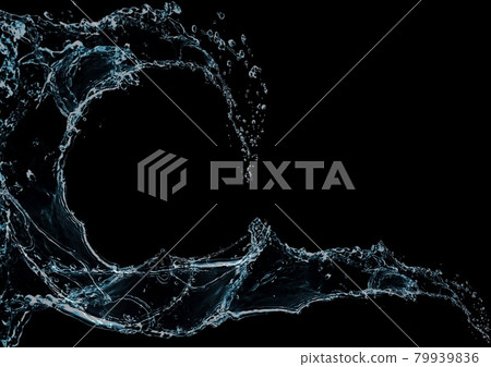 Illustration of splashes 79939836