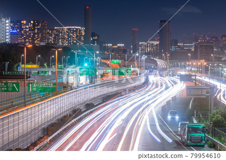 《東京》交通圖·首都高速灣岸線大井碼頭 《東京》交通圖·首都高速灣岸線大井碼頭 79954610