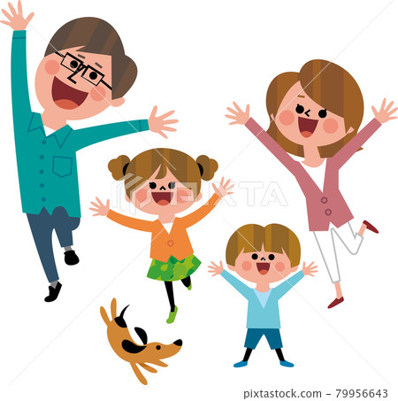 Flirtatious family Flirtatious family 79956643