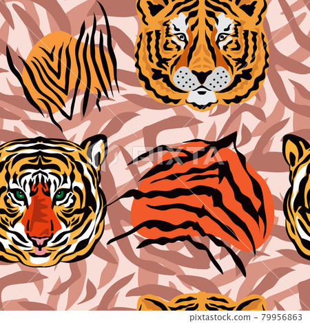 Tiger pattern 82 79956863
