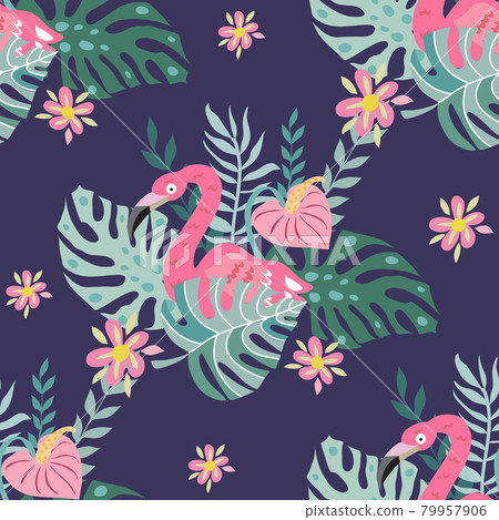 Flamingo pattern 3 79957906