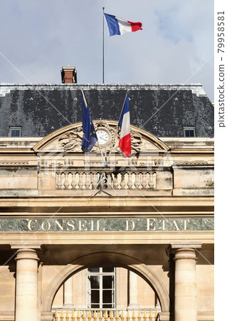 The Council of State in Paris, France called conseil d'etat in french language 79958581