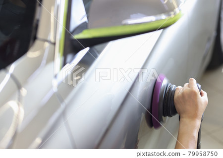 Polishing machine for polishing cars and removing scratches 79958750