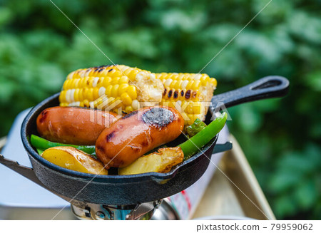 Camping rice barbecue Camping rice barbecue 79959062