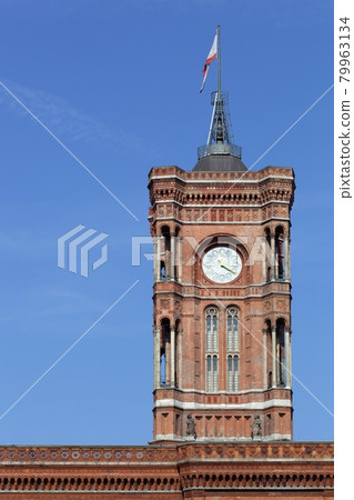 Tower of the city hall of Berlin, Germany Tower of the city hall of Berlin, Germany 79963134