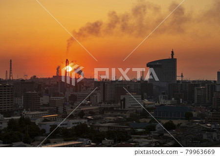 朝日和大分市區 79963669