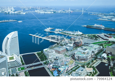 Minatomirai seen from the Landmark Tower Minatomirai seen from the Landmark Tower 79964124