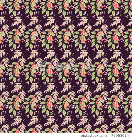 Seamless Floral Pattern in vector Seamless Floral Pattern in vector 79965614