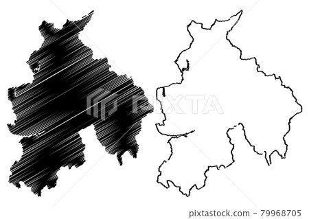 Lancashire map vector.... 79968705