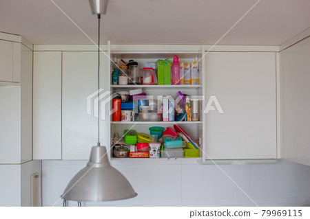 Storage in the kitchen. Storage in the kitchen. 79969115