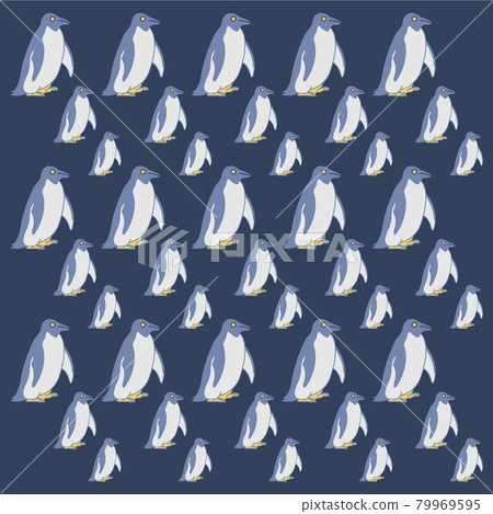background pattern seamless. Pigeon pinguin. Vector illustration background pattern seamless. Pigeon pinguin. Vector illustration 79969595