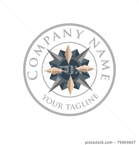 Compass icon isolated on white background Compass icon isolated on white background 79969807