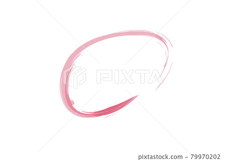 紅色圓圈,紅色畫筆。 紅色圓圈,紅色畫筆。 79970202