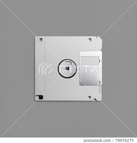 Gray floppy disc Gray floppy disc 79970275