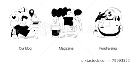 News source abstract concept vector illustrations. News source abstract concept vector illustrations. 79993533