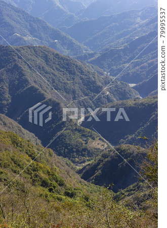 Mountain view of Cingjing Farm Skywalk in Nantou Mountain view of Cingjing Farm Skywalk in Nantou 79995537