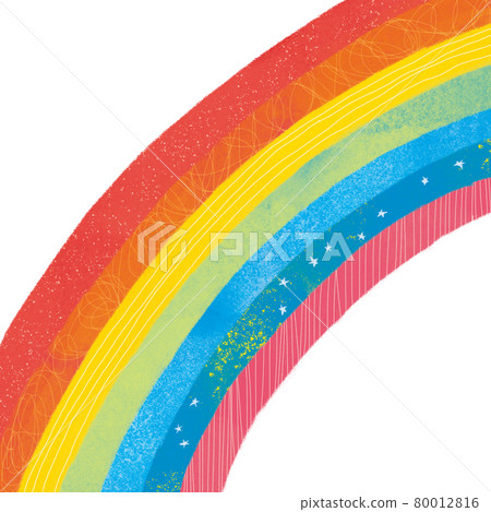 Colorful rainbow - Stock Illustration [80012816] - PIXTA