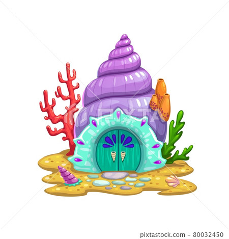 Fairy sea shell house or dwelling of sorceress Fairy sea shell house or dwelling of sorceress 80032450