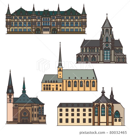 Luxembourg travel landmarks, architecture building Luxembourg travel landmarks, architecture building 80032465