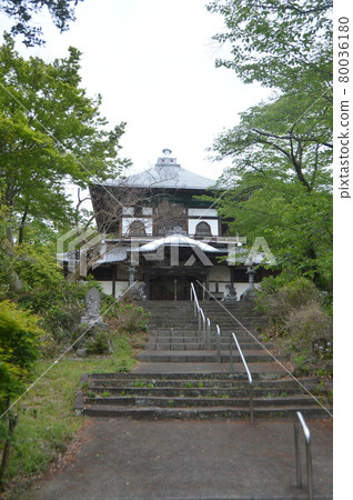 Hundred Kannon-do (Sazae-do) (in Kodaira, Kodama-cho, Honjo City, Saitama Prefecture) 80036180