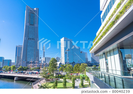 “神奈川縣”橫濱港未來·城市景觀 80040239