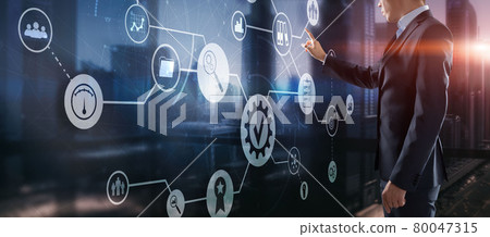 Icons Quality Assurance Standard Internet Technology Business Concept 80047315