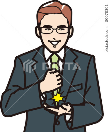 The whole body of a man who got a point The whole body of a man who got a point 80078301