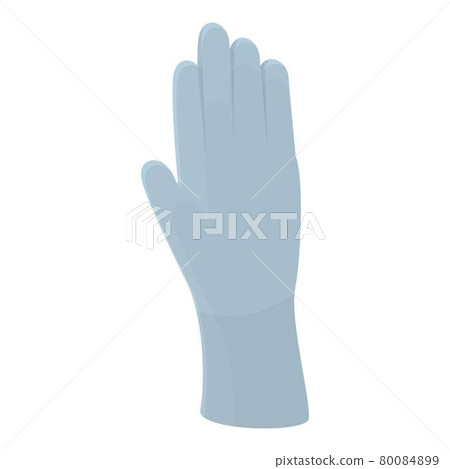 Hair colouring glove icon cartoon vector. Color dye box Hair colouring glove icon cartoon vector. Color dye box 80084899