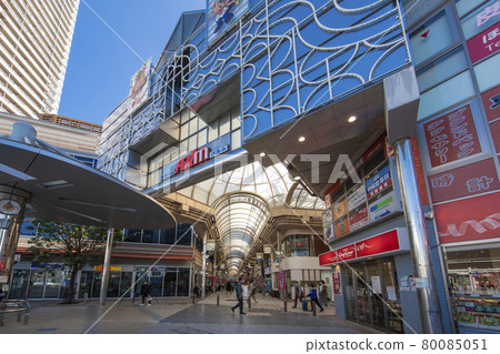 Scenery in front of Musashikoyama Station Scenery in front of Musashikoyama Station 80085051