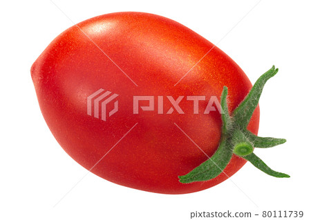 Plum heirloom tomato, fuzzy, Shakherezada variety (Solanum lycopersicum fruit), isolated Plum heirloom tomato, fuzzy, Shakherezada variety (Solanum lycopersicum fruit), isolated 80111739