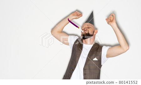 happy celebration birthday man holiday fun 80141552