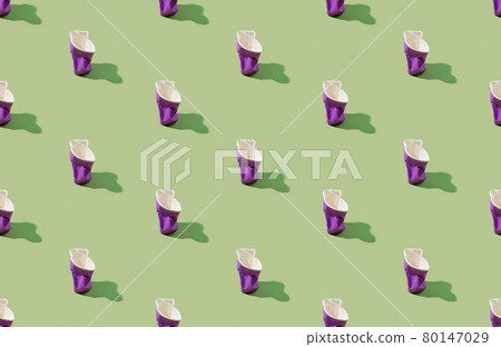 plastic pattern background eco issues cups green plastic pattern background eco issues cups green 80147029