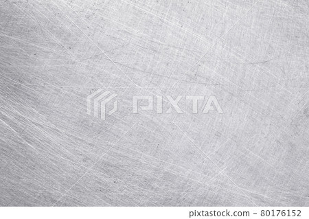 aluminium metal texture background, scratches on polished stainless steel. 80176152
